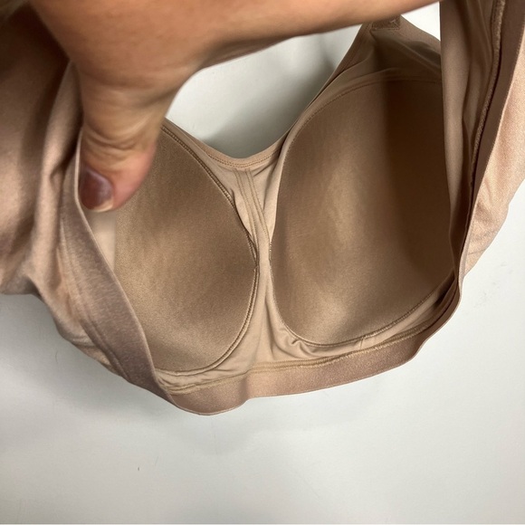 Warners comfort bra wire free tan nude size 3XL - Picture 3 of 4